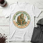 Sass-Quatch Coffee Club Leave Me Alone T-Shirt