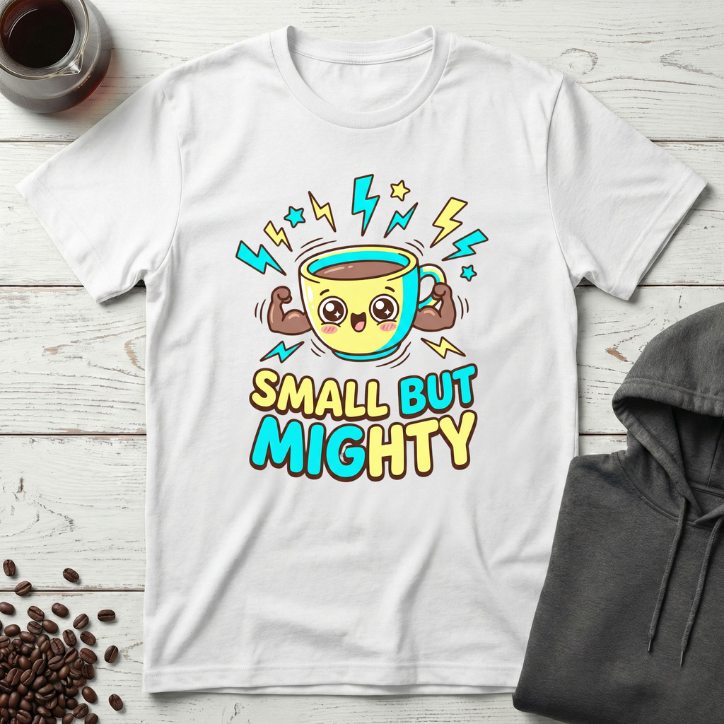 Small But Mighty Coffee Mug Power T-Shirt