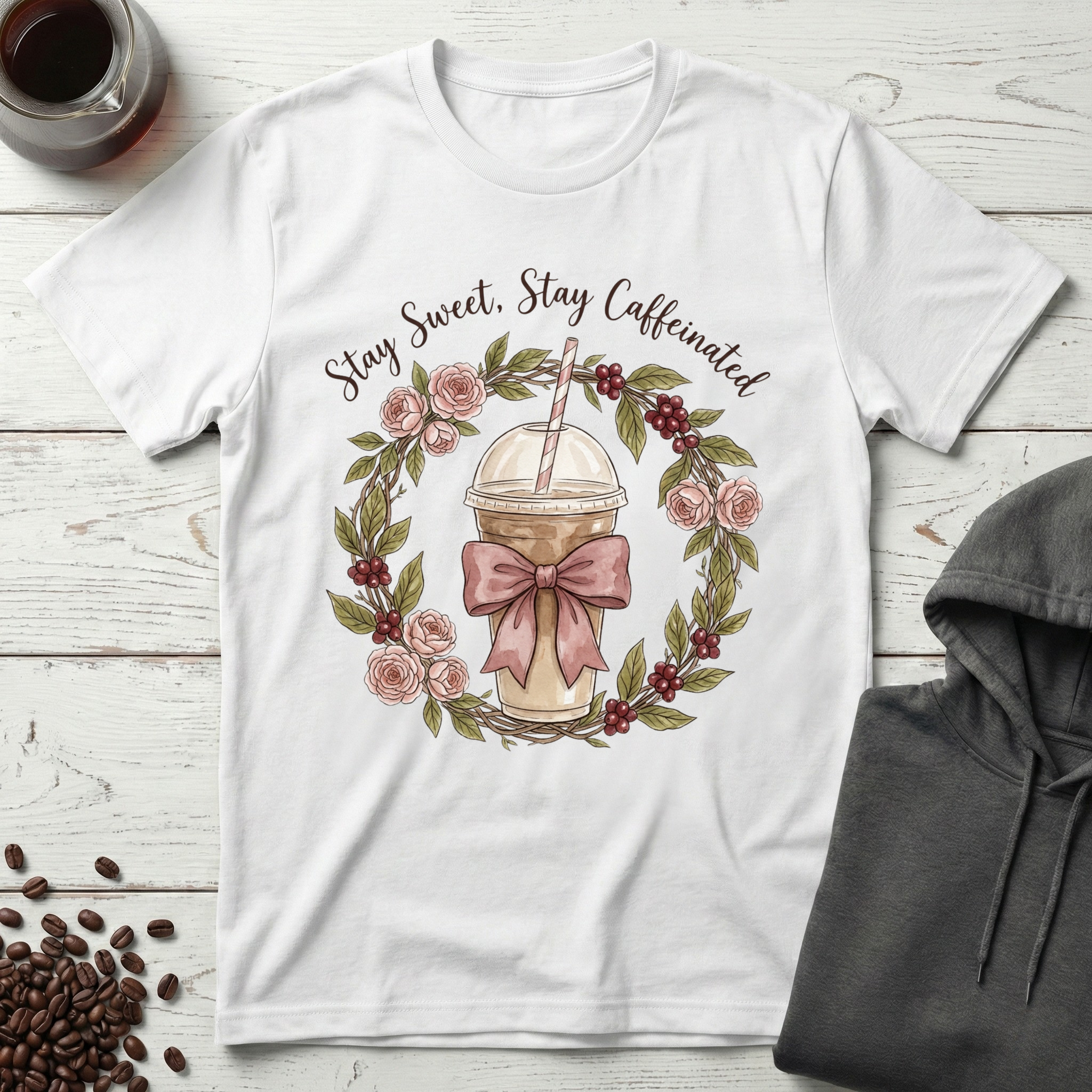 Stay Sweet Stay Caffeinated T-Shirt