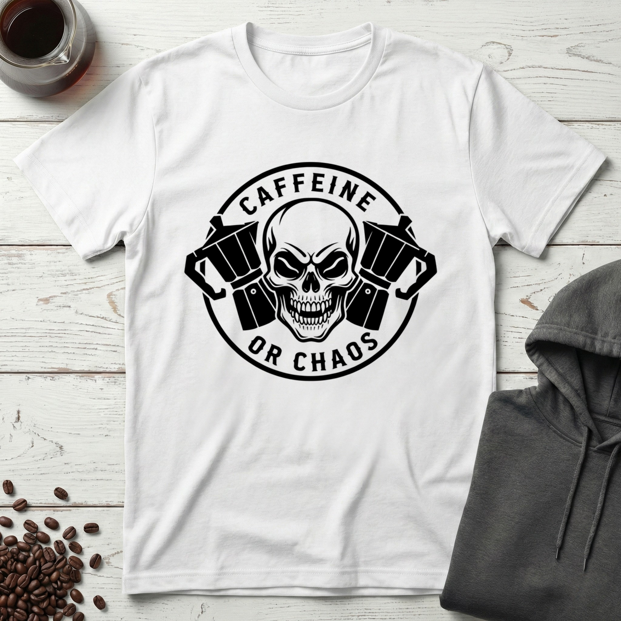 Caffeine or Chaos T-Shirt