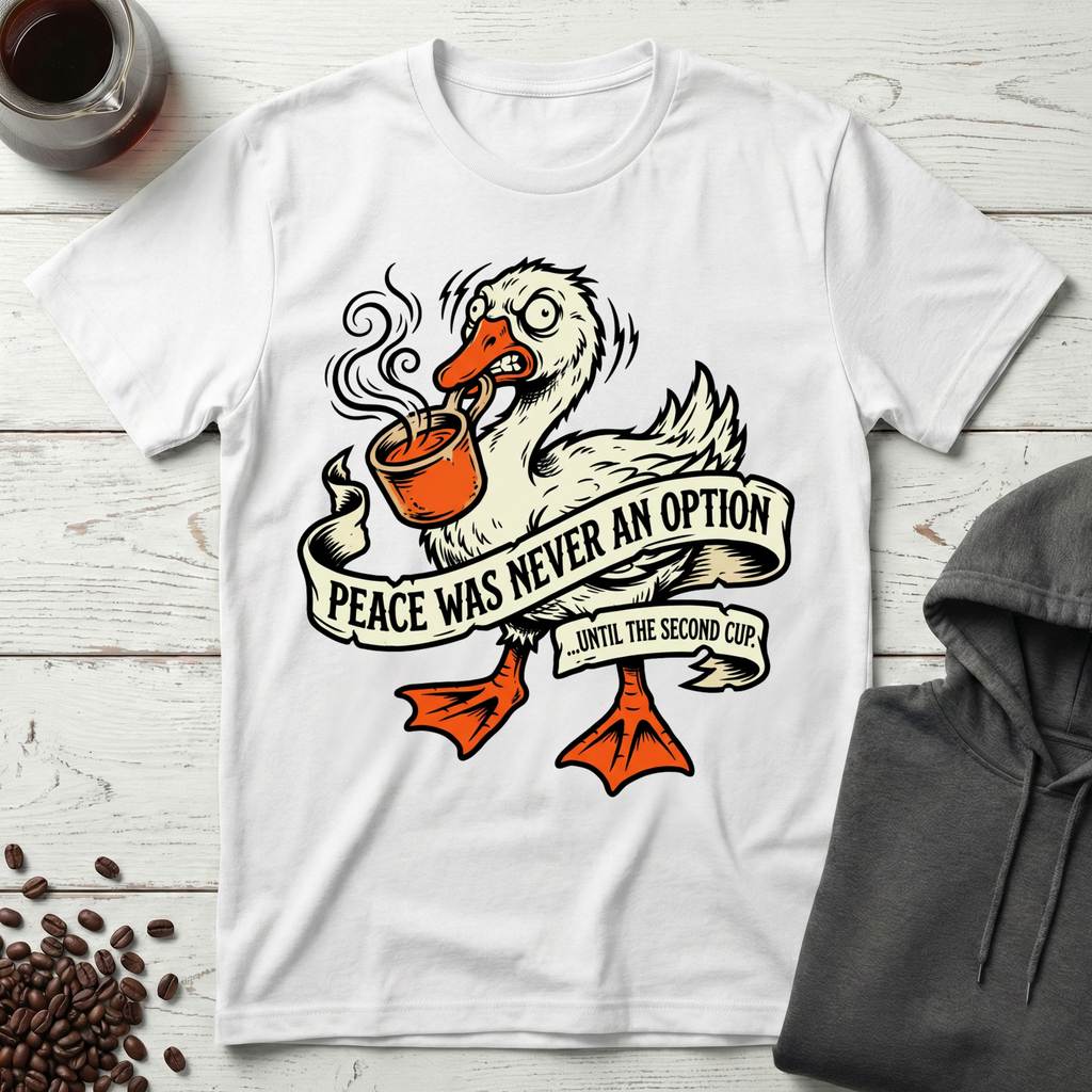 Peace Was Never An Option T-Shirt