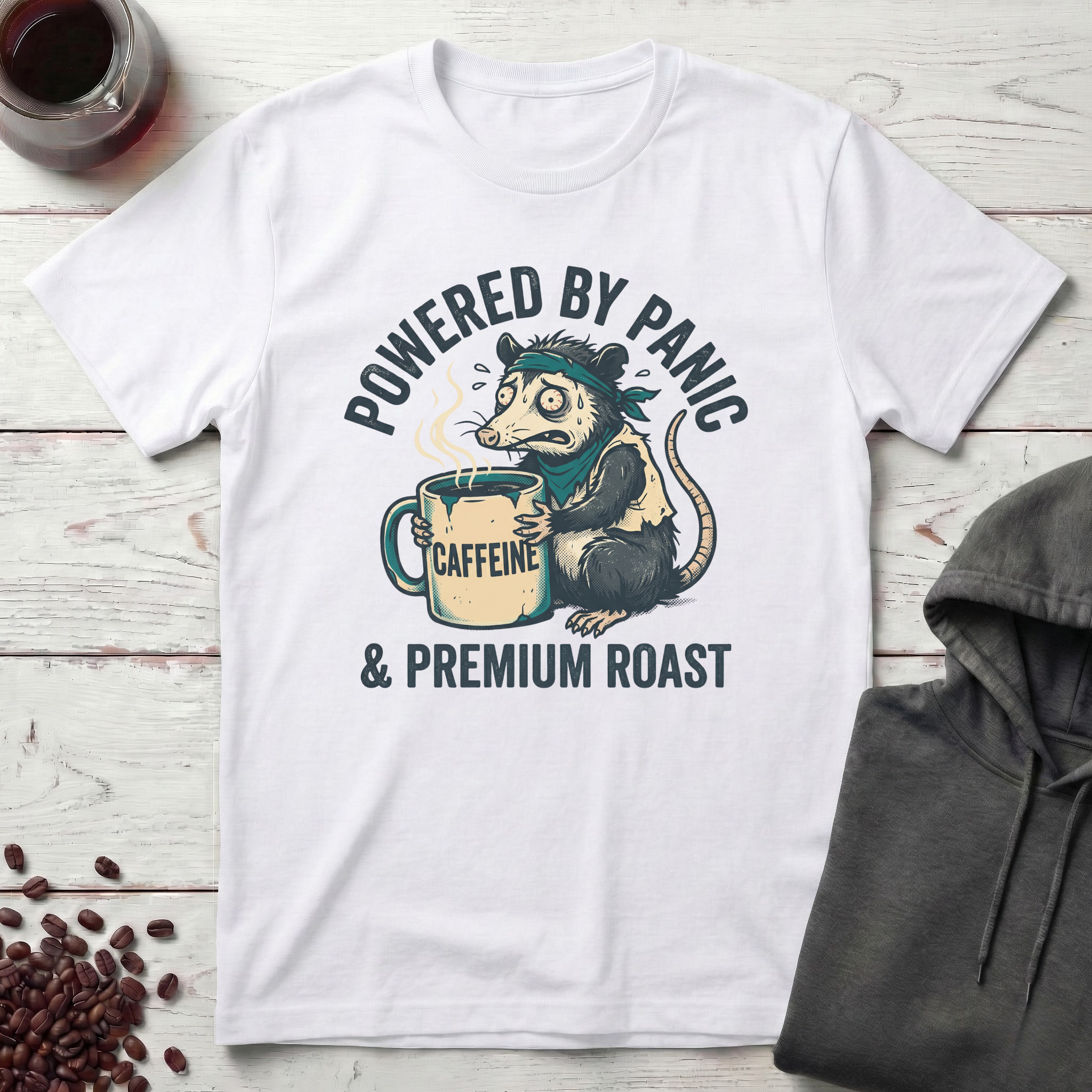 Powered By Panic T-Shirt