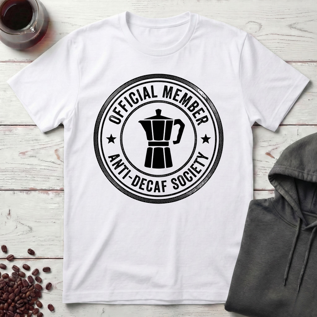 Anti Decaf Society T-Shirt