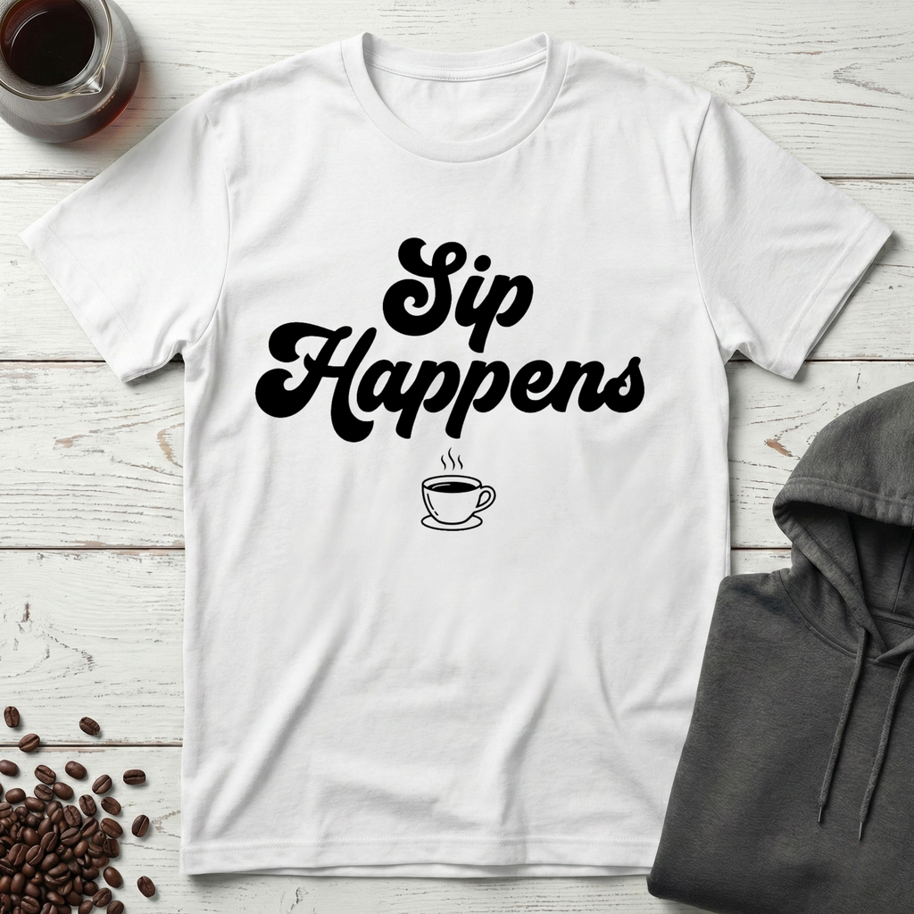 Sip Happens Coffee Lover T-Shirt