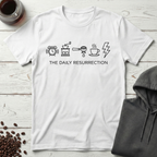 The Daily Resurrection Coffee Evolution T-Shirt