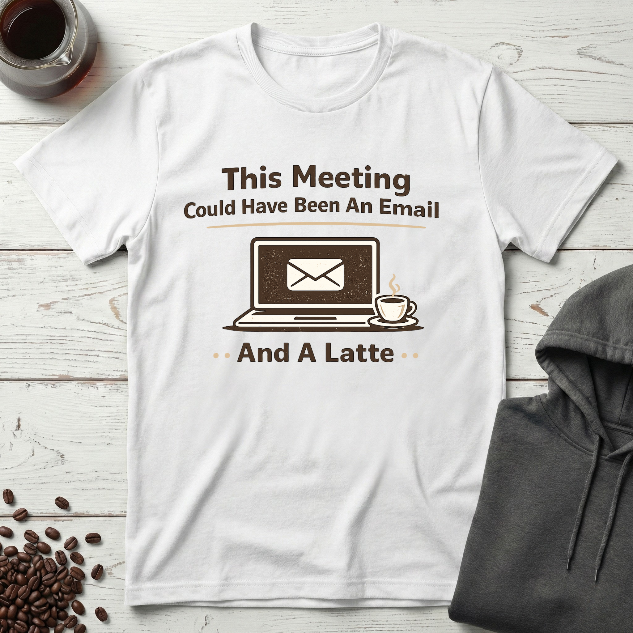 This Meeting Could Have Been An Email And A Latte T-Shirt