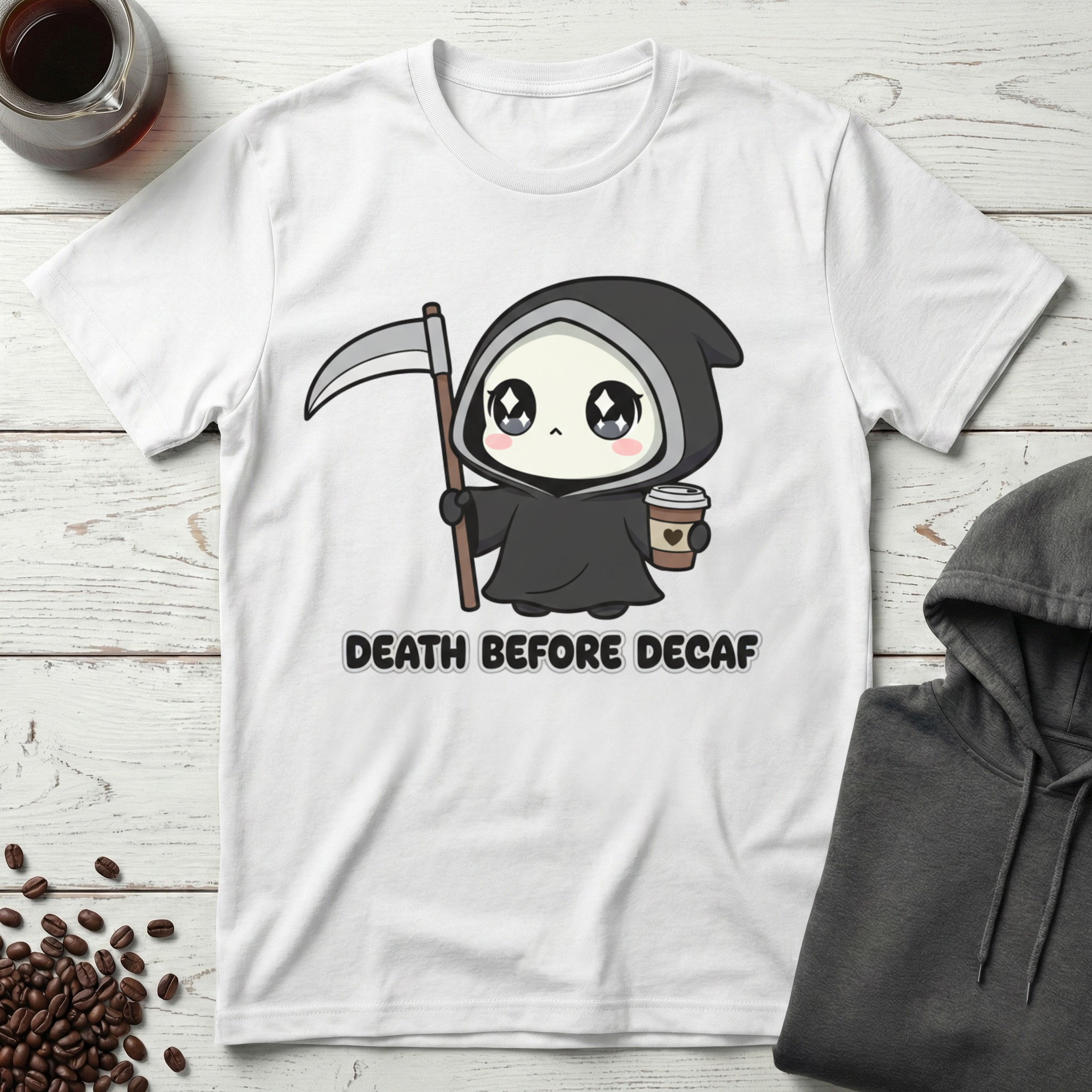 Death Before Decaf T-Shirt