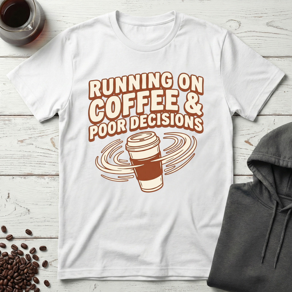 Coffee & Poor Decisions T-Shirt